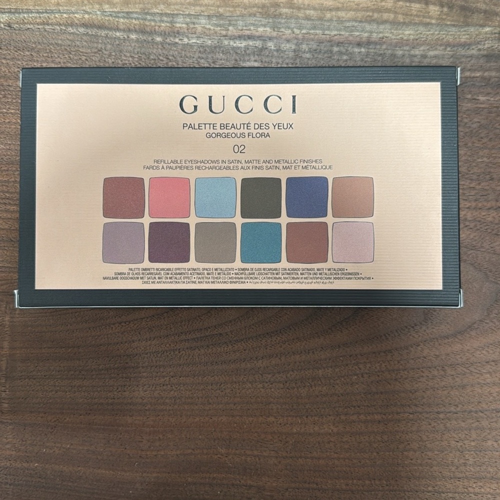 Gucci Gorgeous Flora Eyeshadow Palette